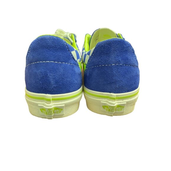 Vans Checkerboard Blue/Green Shoes/ Sneakers Size 9M-10.5W SKU2372 - Picture 3 of 7